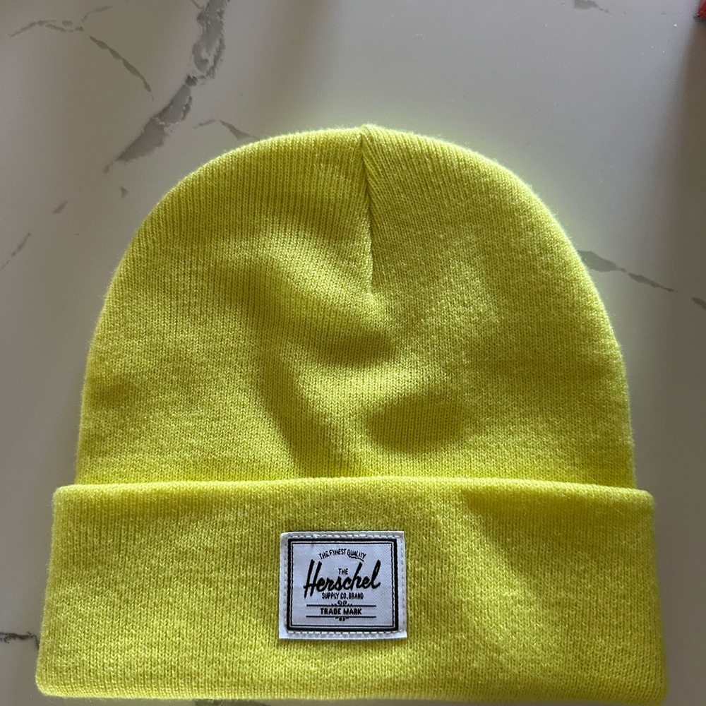 Herschel Supply Company Kids Bright Yellow Hat